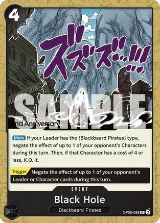 Black Hole (OP09-098) - Uncommon