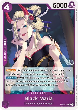 Black Maria (OP01-111) - Rare - Image 9