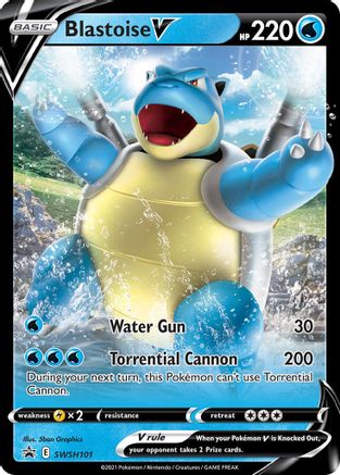 Blastoise V SWSH101 - Holofoil - Promo