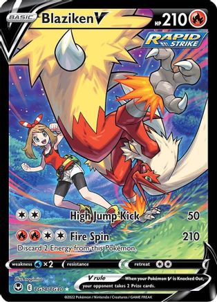 Blaziken V TG14 - Holofoil - Ultra Rare