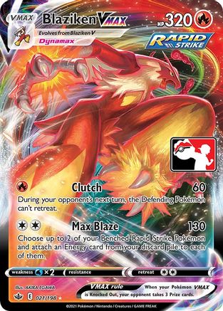 Blaziken VMAX - Holofoil - Ultra Rare