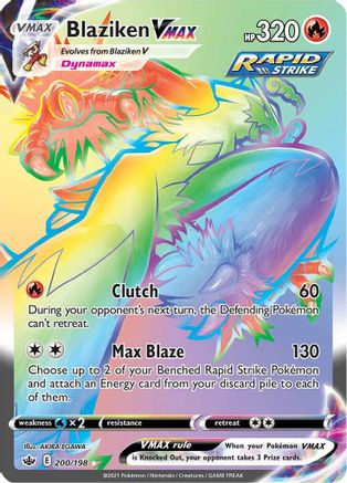 Blaziken VMAX (Secret) - Holofoil - Secret Rare