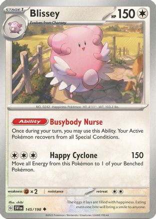 Blissey 145 - Uncommon