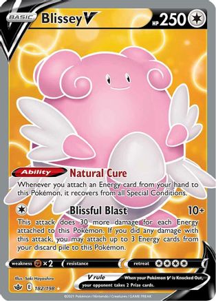 Blissey V (Full Art) 182 - Holofoil - Ultra Rare