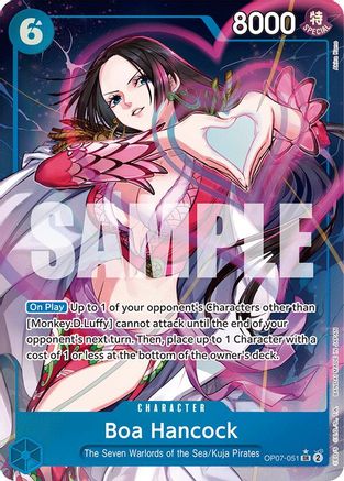 Boa Hancock (051) (Parallel) (OP07-051) - Super Rare