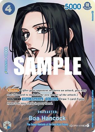Boa Hancock (SP) (OP01-078) - Super Rare
