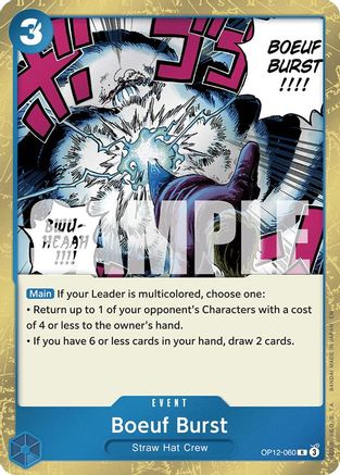 Boeuf Burst (OP12-060) - Rare