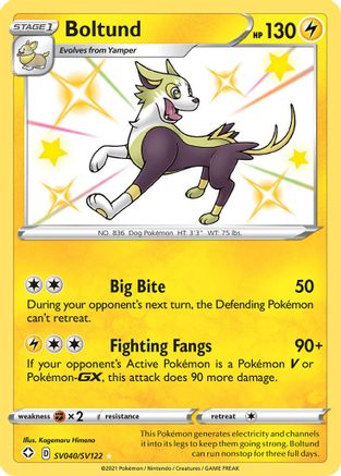 Boltund SV040 - Holofoil - Shiny Holo Rare