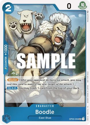 Boodle (Dash Pack) (OP03-050) - Uncommon