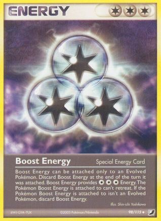 Boost Energy - Reverse Holofoil - Uncommon