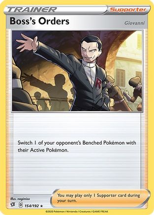 Boss's Orders 154 - Holofoil - Holo Rare