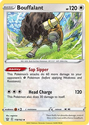 Bouffalant 118/163 - Uncommon