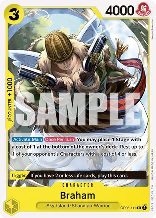 Braham (OP06-111) - Common