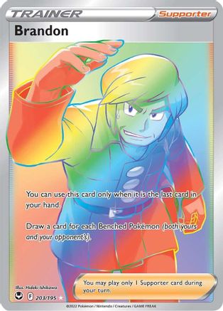 Brandon (Secret) 203 - Holofoil - Secret Rare - Image 24
