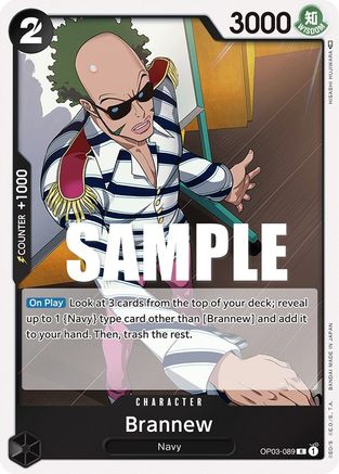 Brannew (OP03-089) - Rare