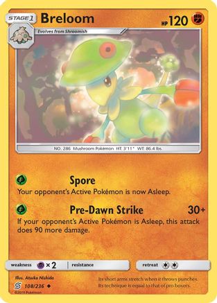 Breloom 108 - Uncommon