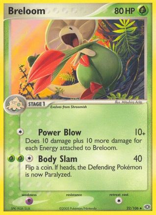 Breloom - Reverse Holofoil - Uncommon