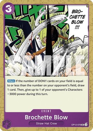 Brochette Blow (OP12-078) - Uncommon