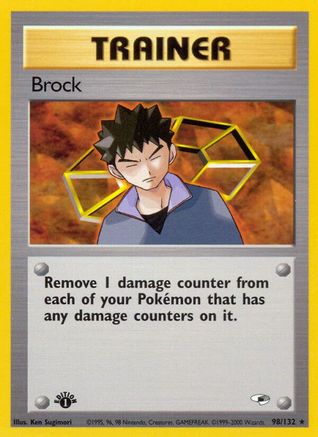 Brock (98) (98) 098 - 1st Edition - Rare
