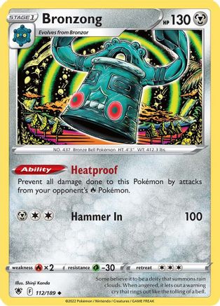Bronzong 112 - Uncommon