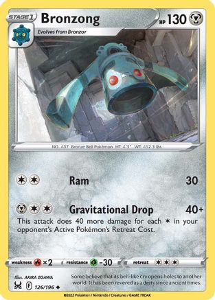 Bronzong 126 - Uncommon