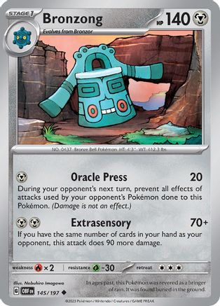Bronzong 145 - Uncommon