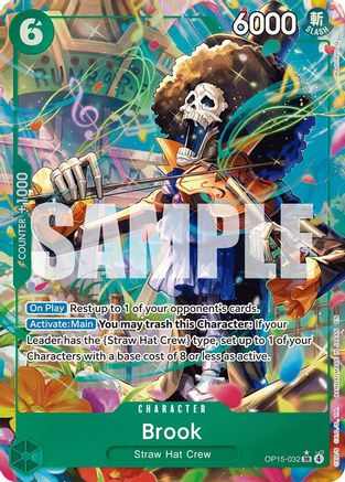 Brook (OP15-032) (Alternate Art) (OP15-032) - Super Rare