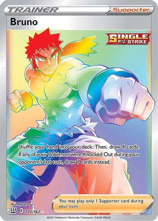 Bruno (Secret)/163 - Holofoil - Secret Rare