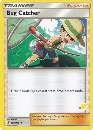 Bug Catcher - 189/236 (#51 Pikachu Stamped)/236 - Promo