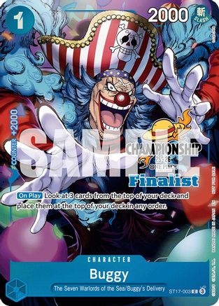 Buggy (CS 25-26 Finalist Card Set 1) (ST17-003) - Common