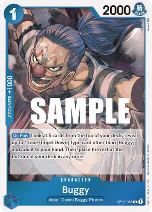 Buggy (OP02-058) - Rare