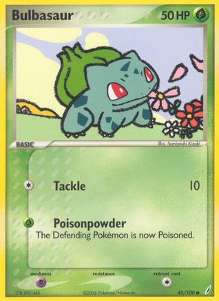 Bulbasaur 045/100 - Reverse Holofoil - Common
