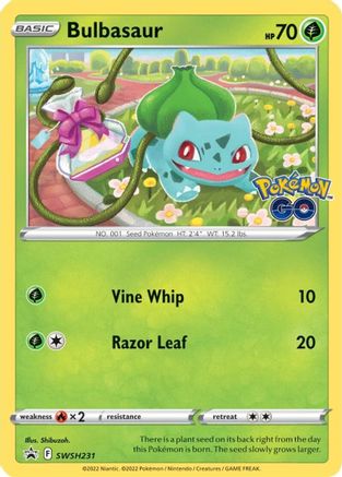 Bulbasaur SWSH231 - Holofoil - Promo