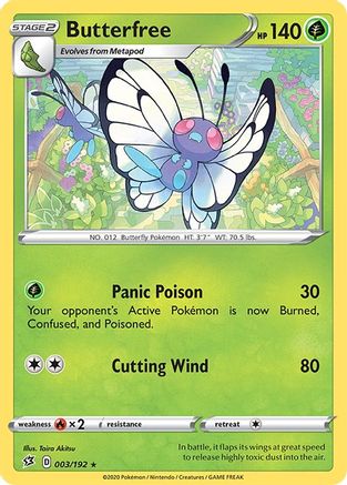 Butterfree 003 - Rare