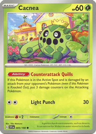Cacnea 005/198 - Common