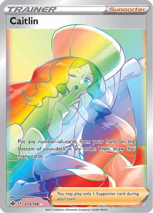 Caitlin (Secret) 213/198 - Holofoil - Secret Rare