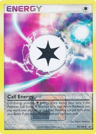 Call Energy - 92/100 (League Promo)/100 - Reverse Holofoil - Promo