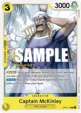 Captain McKinley (OP05-112) - Common