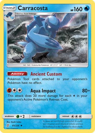 Carracosta 045/236 - Uncommon