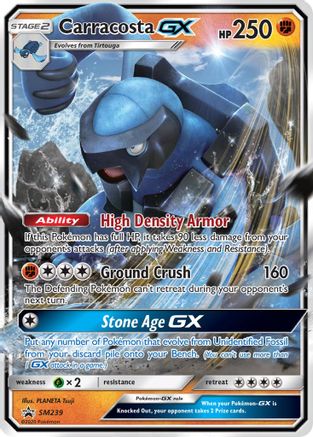 Carracosta GX SM239 - Holofoil - Promo