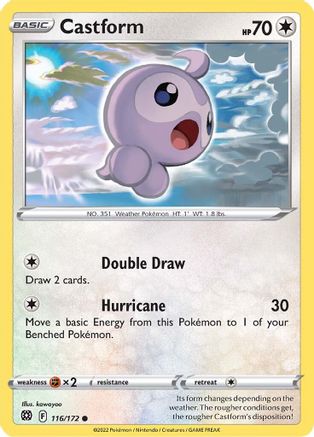 Castform 116 - Common