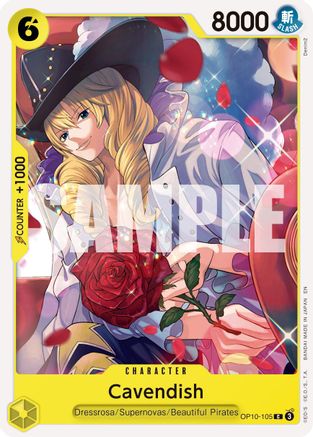 Cavendish - OP10-105 (Reprint) (OP10-105) - Common