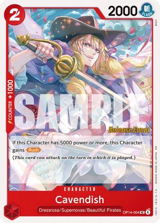Cavendish (OP14-004) - Uncommon