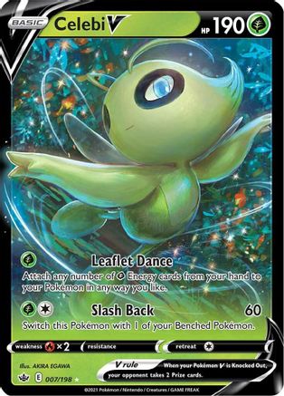 Celebi V 007 - Holofoil - Ultra Rare