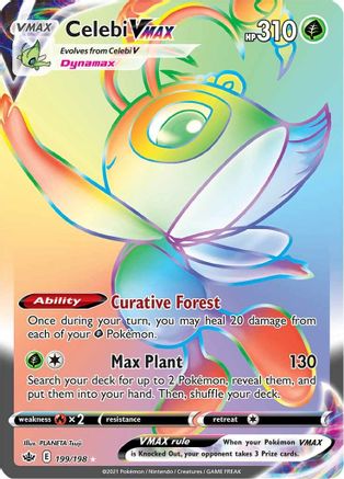 Celebi VMAX (Secret) 199 - Holofoil - Secret Rare