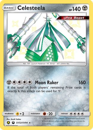 Celesteela SV32 - Holofoil - Shiny Holo Rare