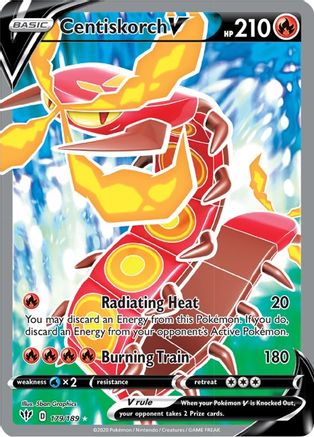 Centiskorch V (Full Art) 179 - Holofoil - Ultra Rare