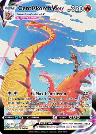 Centiskorch VMAX TG15 - Holofoil - Ultra Rare