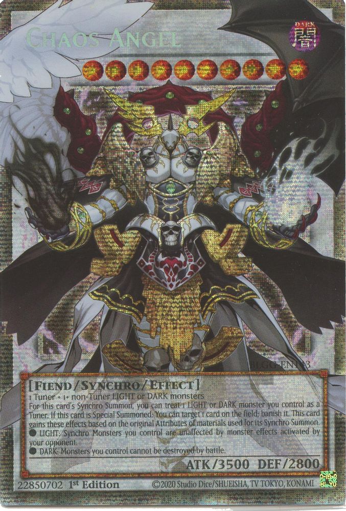 Chaos Angel (Starlight Rare) (BLGG-EN143) - Starlight Rare