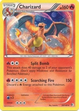 Charizard - 20/149 (Cosmos Holo)/149 - Holofoil - Promo